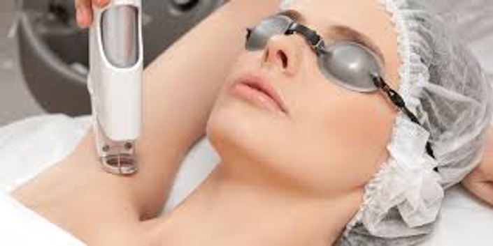 Beautiful Lady Getting Laser Treatment | National Medspa Training Institute in Colorado Springs, CO