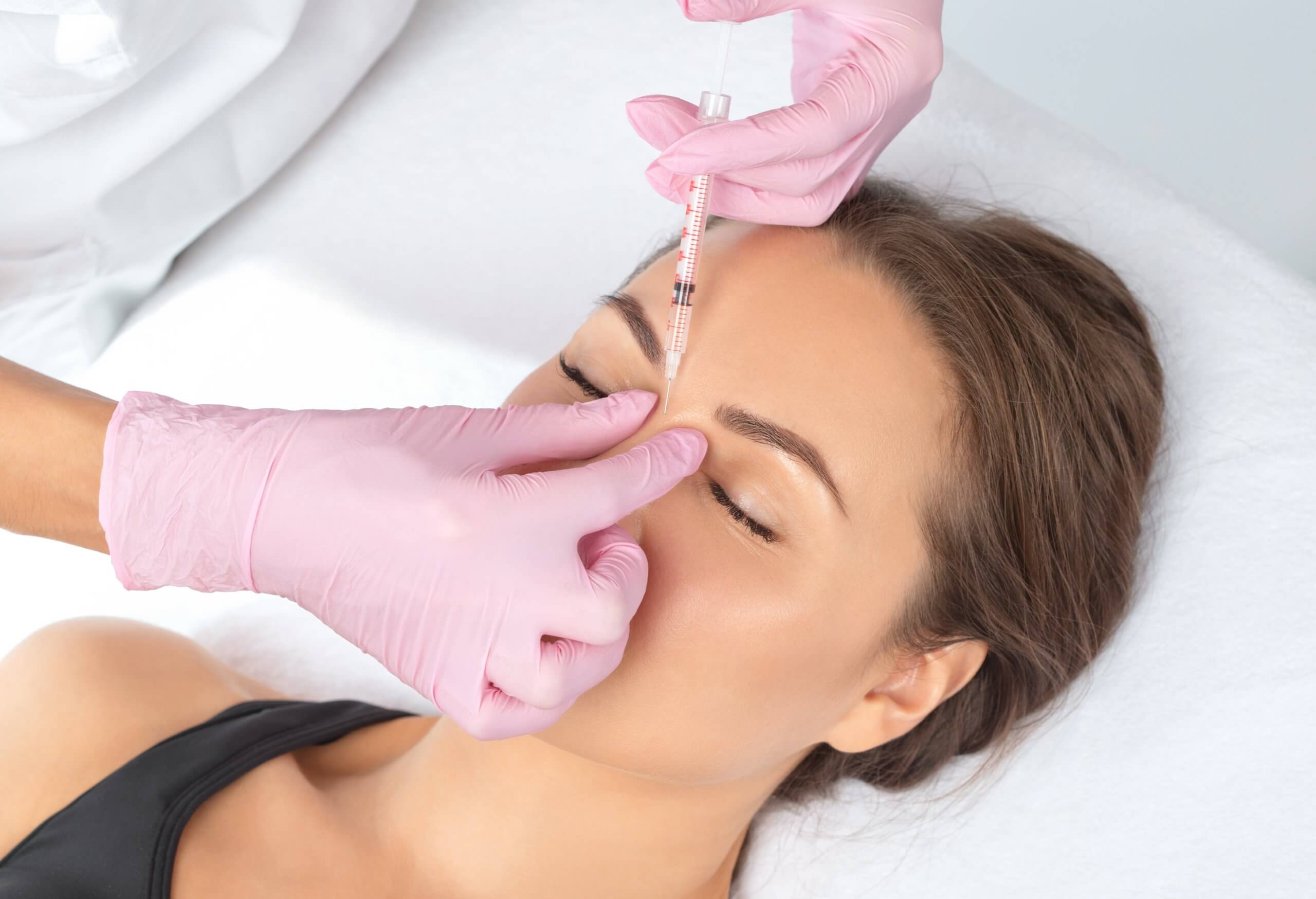 Beautiful Young Woman Getting Botox Injection | National Medspa Training Institute in Colorado Springs, CO